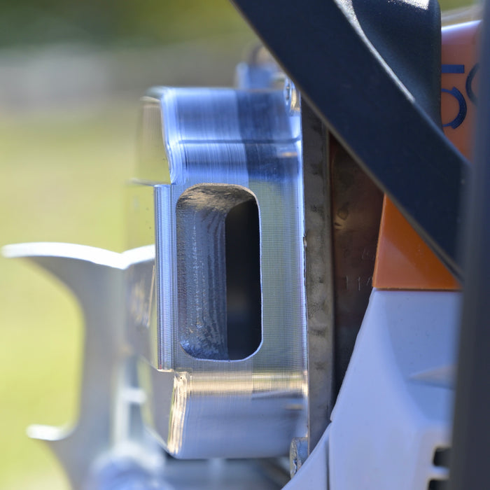 A Ripsaw Signature Series Exhaust installed on a Stihl MS362