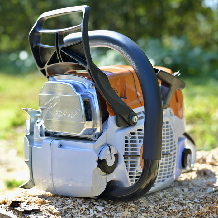 A Ripsaw Signature Series Exhaust installed on a Stihl MS462