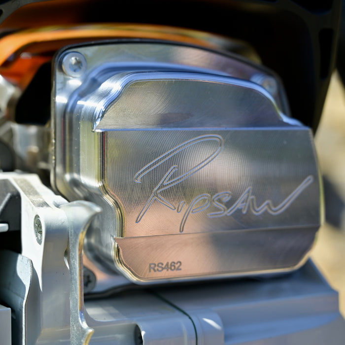 A Ripsaw Signature Series Exhaust installed on a Stihl MS462