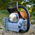 A Ripsaw Signature Series Exhaust on a Stihl 661
