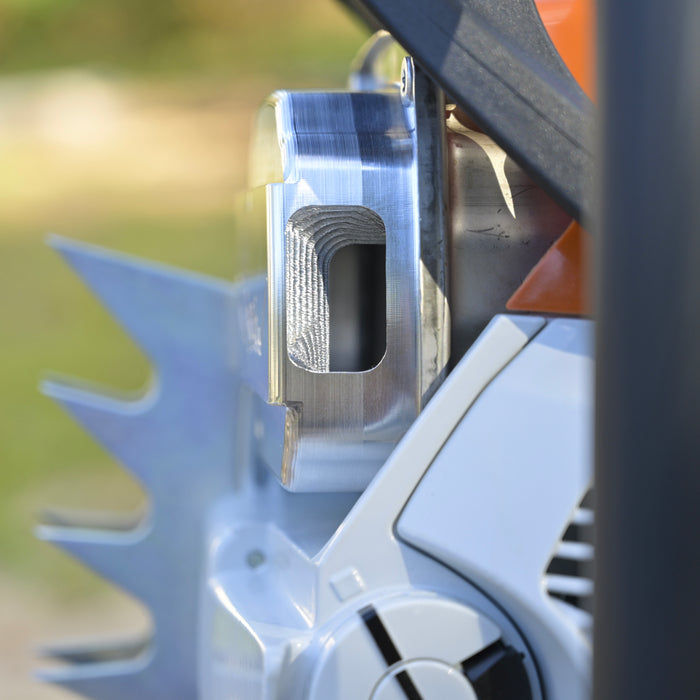 A Ripsaw Signature Series Exhaust on a Stihl 661