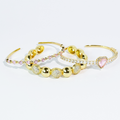 Rosy Glow Cuff Set