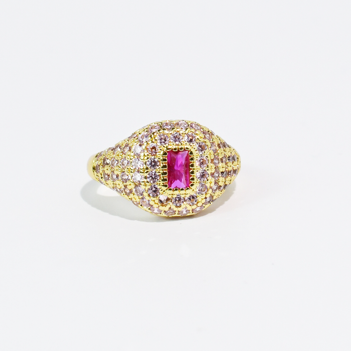 Royal Hot Pink Ring