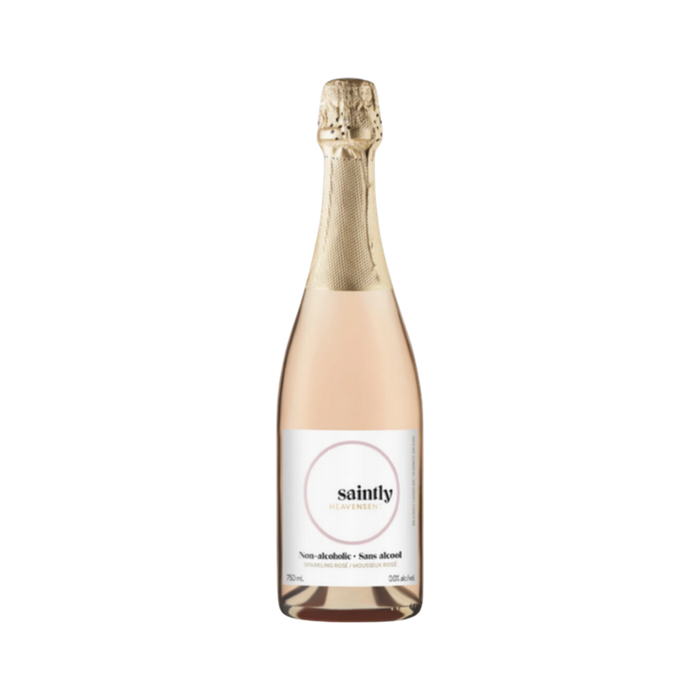 Saintly Heavensent Sparking Rose NonAlc — NA Wine