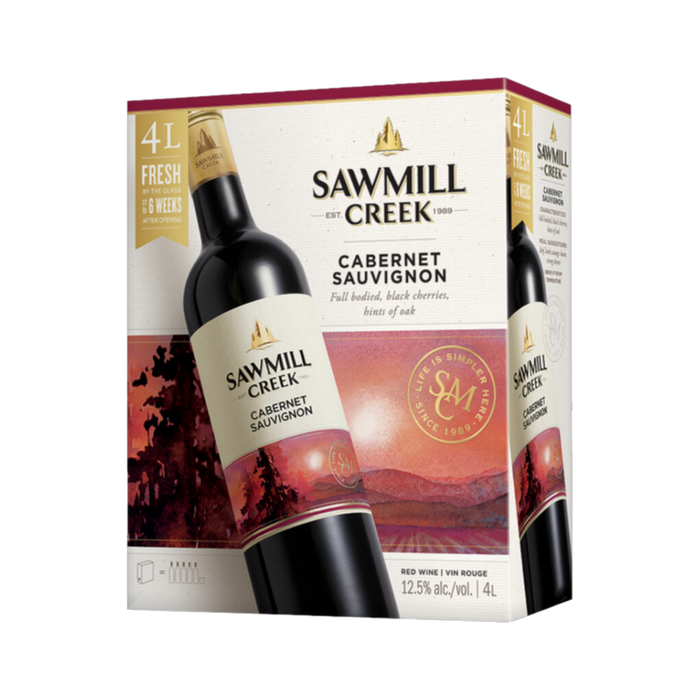 Sawmill Creek Cabernet Sauvignon 4L — Red Wine