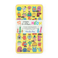 SCHMOUKS - 12 Neon Colouring Pencils — by Moulin Roty