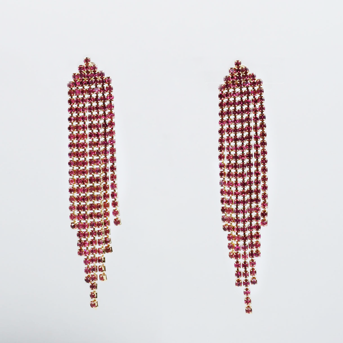 Colorful crystal statement earrings with multicolor beads and sparkling stones, waterproof earrings, tarnish free jewelry, hypoallergenic earrings for sensitive skin, 24k gold dainty earrings, handcrafted gemstone earrings, gold hoop earrings, boutique wholesale earrings, trendy gold jewelry, high quality jewelry gifts