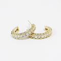 Shine On Gold Hoop