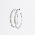 Shine on Hoops Silver
