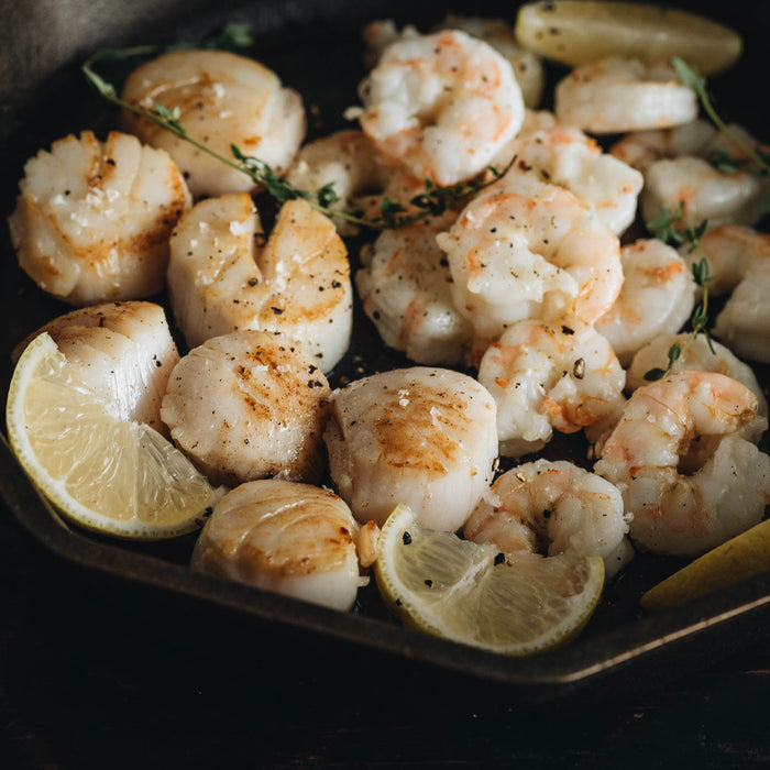Wild Caught Shrimp and Sea Scallops