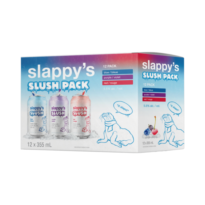 Slappy's Vodka Slush Mix Pack — Cooler