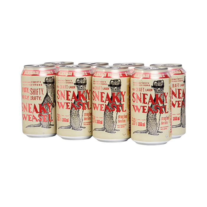 Sneaky Weasel 8pk — Domestic Beer