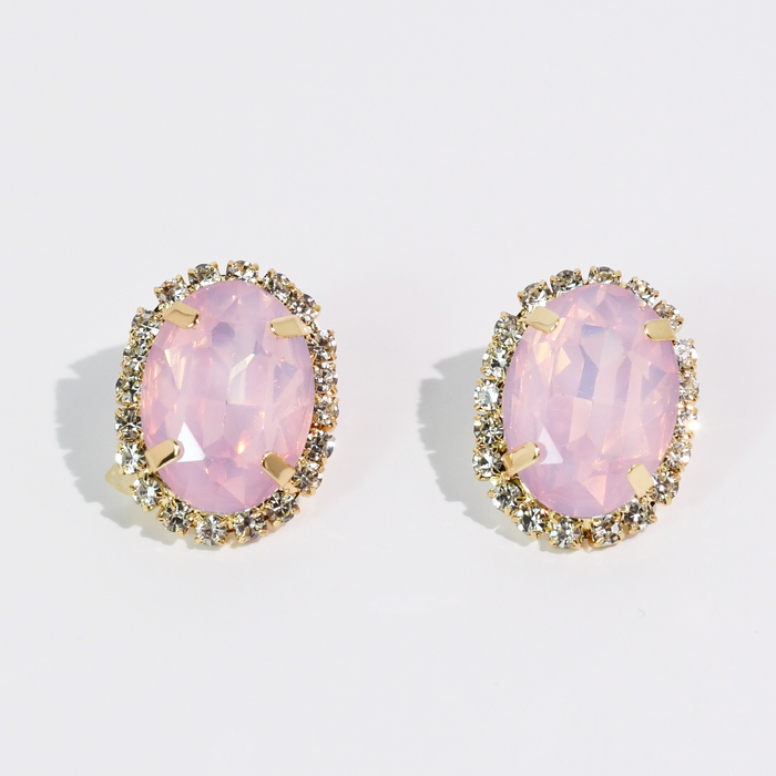 Soft Rose Earrings