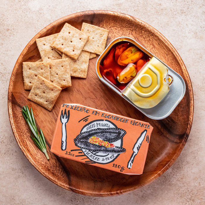Spiced Mussels In Escabeche Sauce