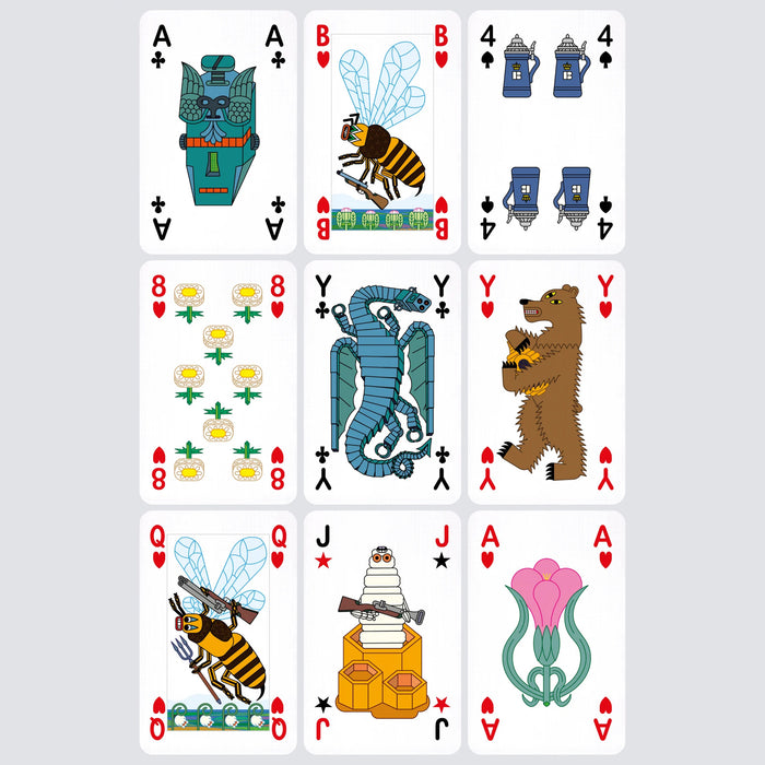 "SPIELKARTEN" PLAYING CARDS – by Shiwen Sven Wang