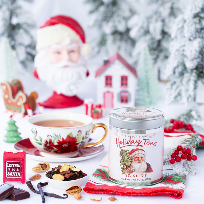 St. Nick's Holiday Tea Tin 4oz - Olive Ovation