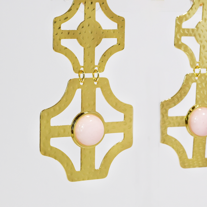 Stacey Light Pink Earrings
