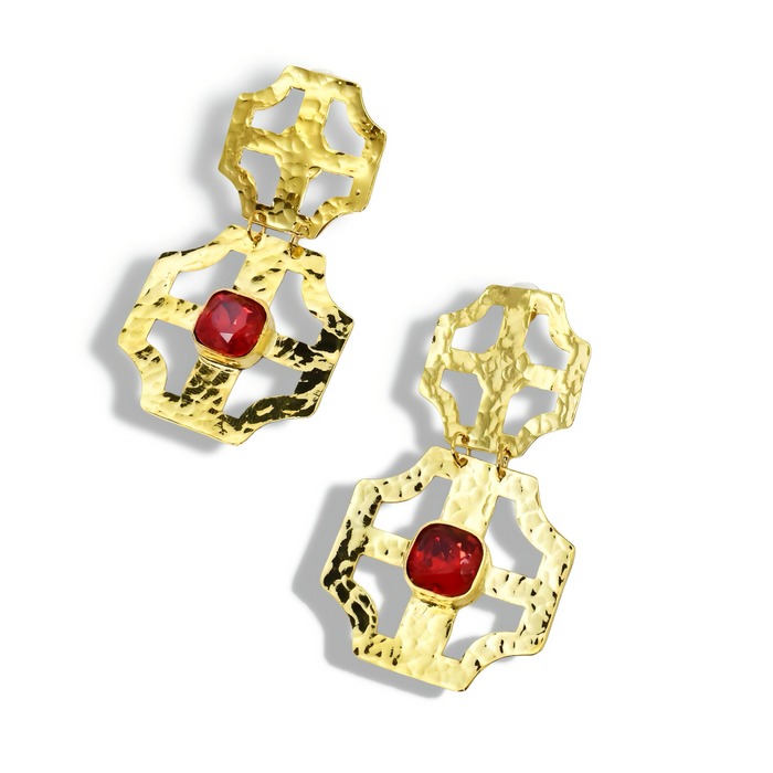 waterproof earrings, tarnish free jewelry, hypoallergenic earrings for sensitive skin, 24k gold dainty earrings, handcrafted gemstone earrings, gold hoop earrings, boutique wholesale earrings, trendy gold jewelry, high quality jewelry gifts