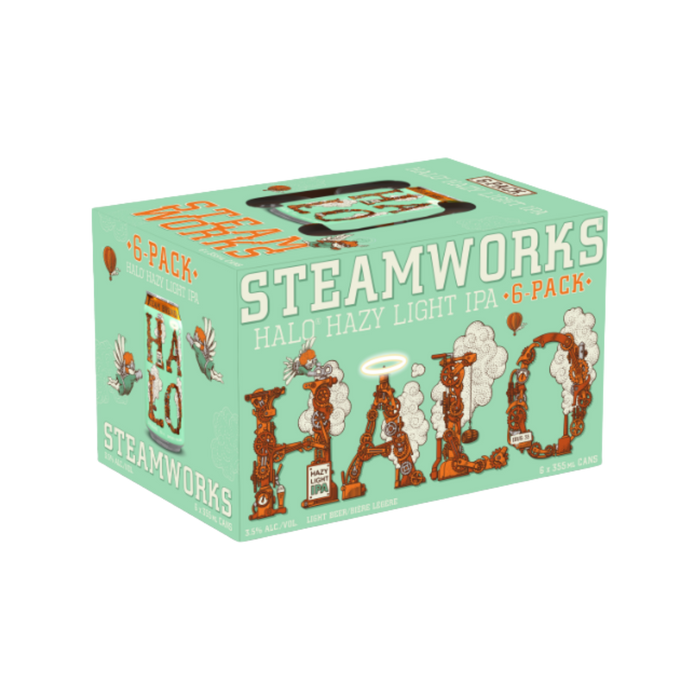 Steamworks Halo Light Hazy Ipa — Craft Beer