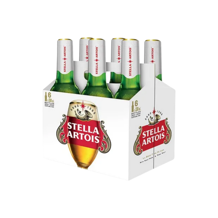 Stella Artois 6pk Bottle — Import Beer