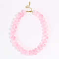 Sugar Bead Light Pink Necklace