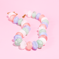 Sugar Bead Multi Pastel Necklace
