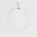 Sugar Bead White Necklace
