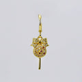 Swirl Bow Lollipop Gold CH-329