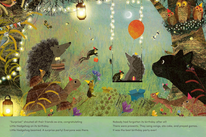THE BIRTHDAY: A Big Hedgehog and Little Hedgehog Adventure — by Britta Teckentrup