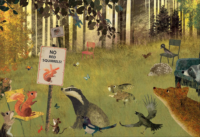 THE CHAIRS: A Story About the Power of Community — by Britta Teckentrup
