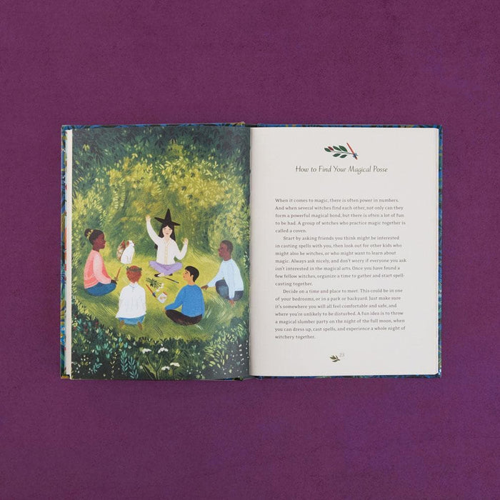 THE LITTLE WITCH'S BOOK OF SPELLS — by Ariel Kusby and Olga Baumert
