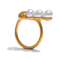 The Pearl Row Waterproof Ring