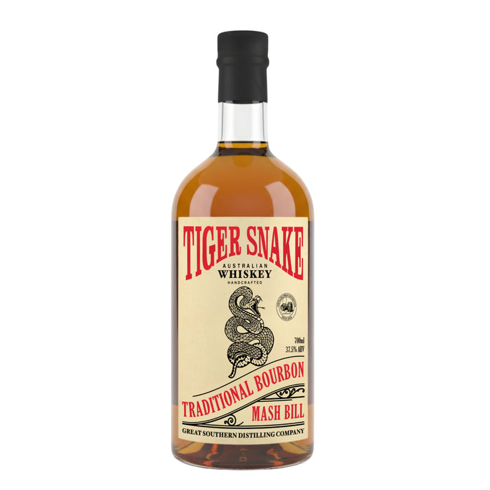 Tiger Snake Grain-In Traditional Bourbon Mash Bill 37.5% - 700ml