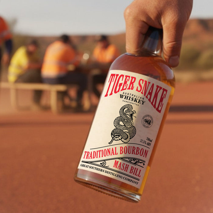 Tiger Snake Grain-In Traditional Bourbon Mash Bill 37.5% - 700ml