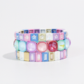 Tile Sparkle Pastel Stack