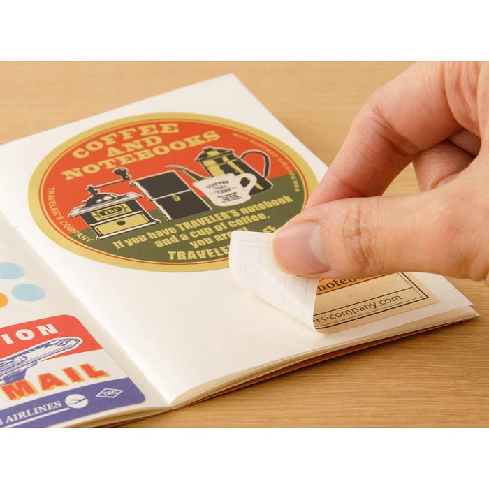 TRAVELER'S NOTEBOOK 017 STICKER RELEASE PAPER - Passport Size — by Traveler's Company