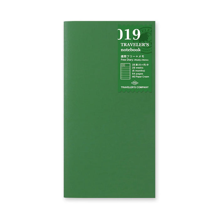 TRAVELER'S NOTEBOOK WEEKLY + MEMO INSERT — by Traveler’s Company (TRC)