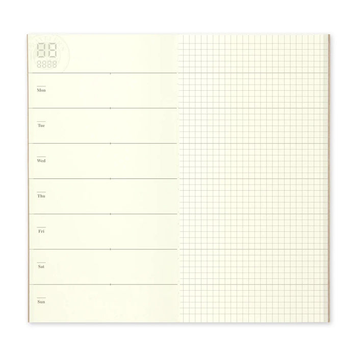 TRAVELER'S NOTEBOOK WEEKLY + MEMO INSERT — by Traveler’s Company (TRC)
