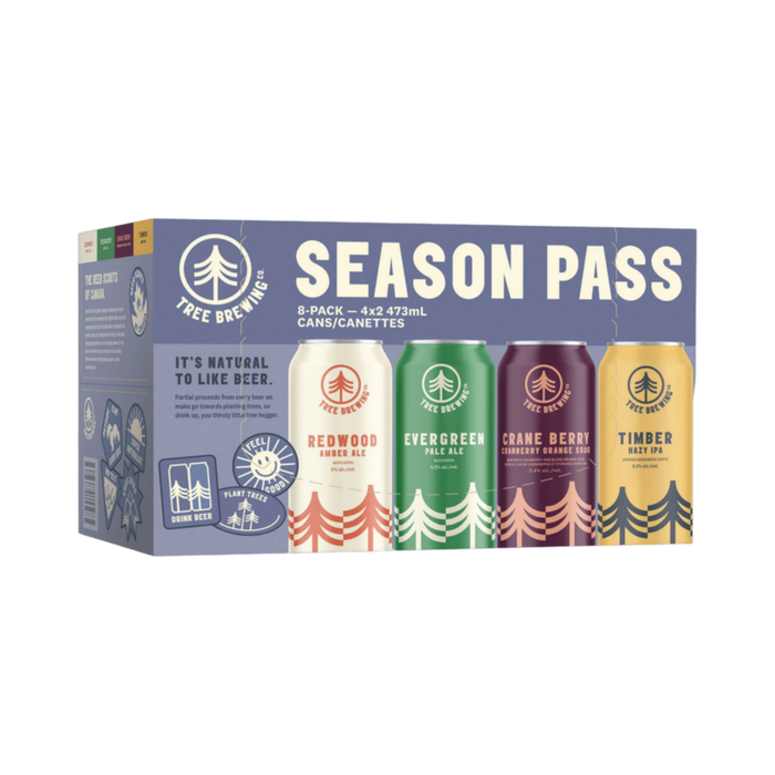 Tree Brewing Season Pass 8Pk — Craft Beer