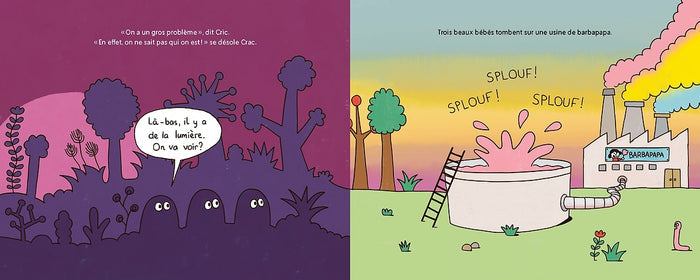 TROIS BEAUX BÉBÉS — by Céline Claire and Anouk Ricard
