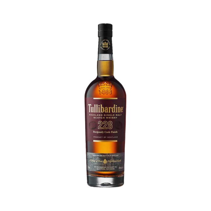 Tullibardine 228 Burgundy Finish — Scotch