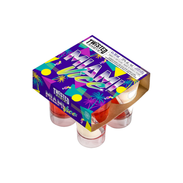Twisted Shotz Miami Vice — Liqueur
