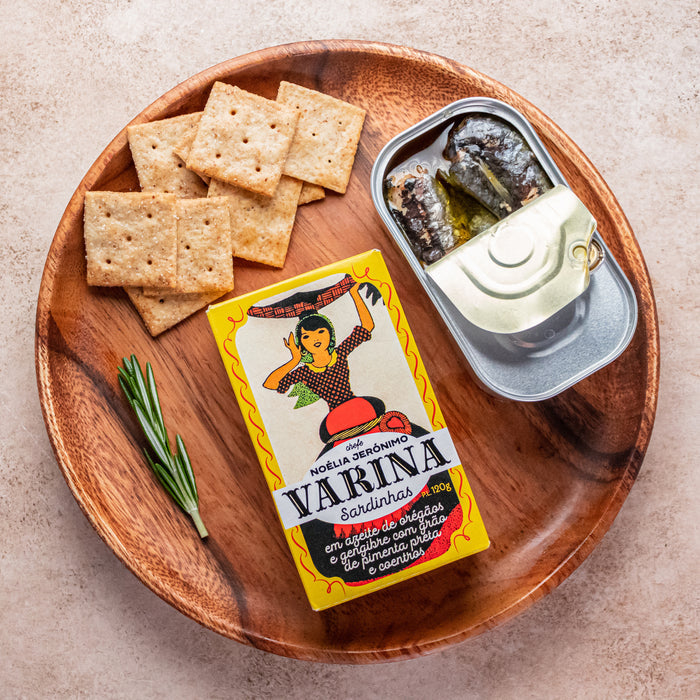 Varina Sardines in Oregano, Olive Oil & Ginger