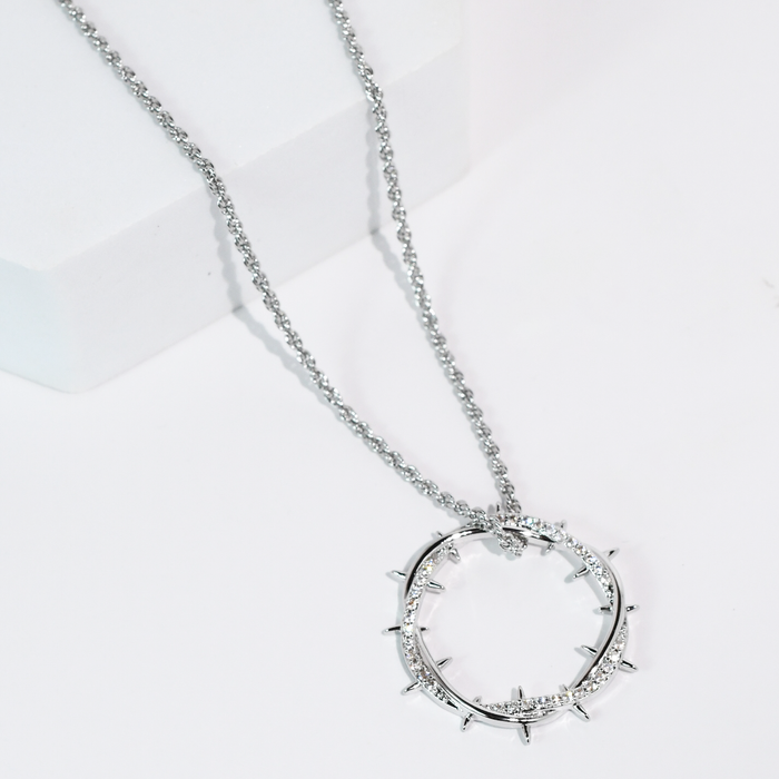 Victory Silver Necklace
