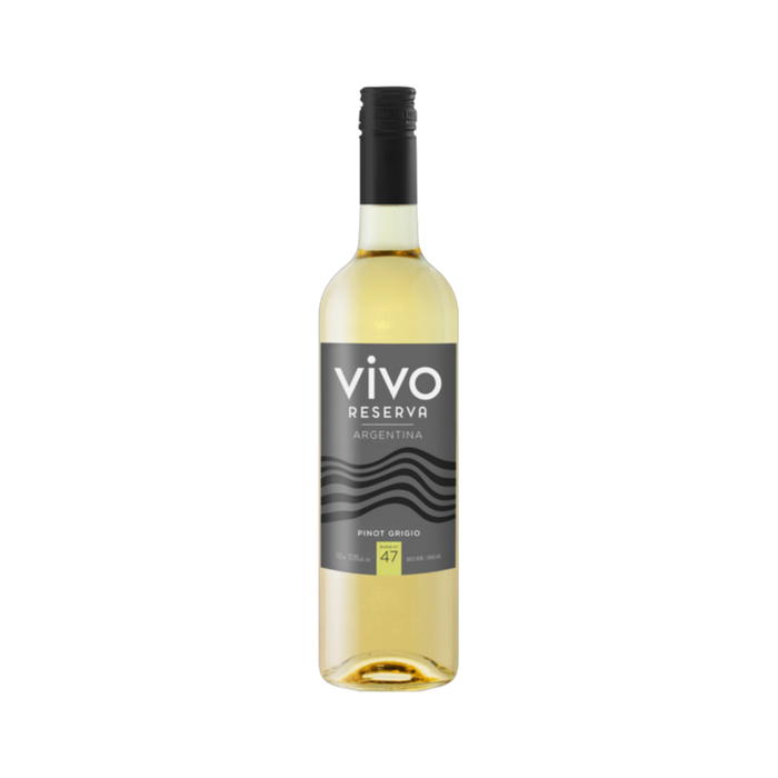 Pinot Grigio Vivo Reserva Arg — White Wine