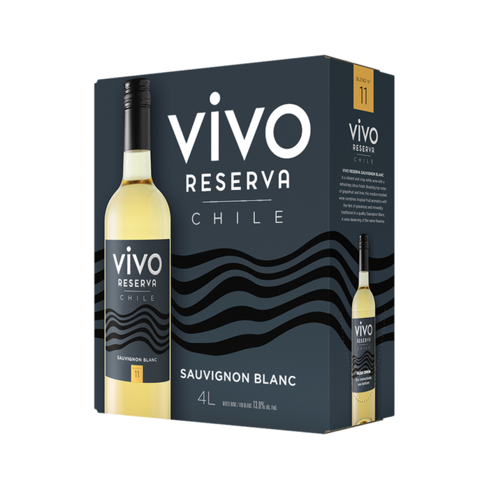 Sauvignon Blanc Vivo Reserva 4L — White Wine