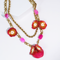 waterproof Berry Bloom Necklace