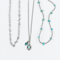 premium silver necklace crafted for everyday wear, offering a dainty handcrafted style with a waterproof, hypoallergenic, tarnish free finish, ideal for minimal modern jewelry lovers, available as wholesale for boutiques,western jewelry