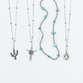 premium silver necklace crafted for everyday wear, offering a dainty handcrafted style with a waterproof, hypoallergenic, tarnish free finish, ideal for minimal modern jewelry lovers, available as wholesale for boutiques,western jewelry
