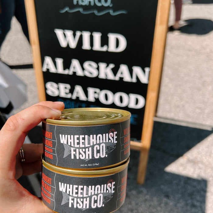 Wheelhouse Fish Tinned King Salmon - Olive Ovation